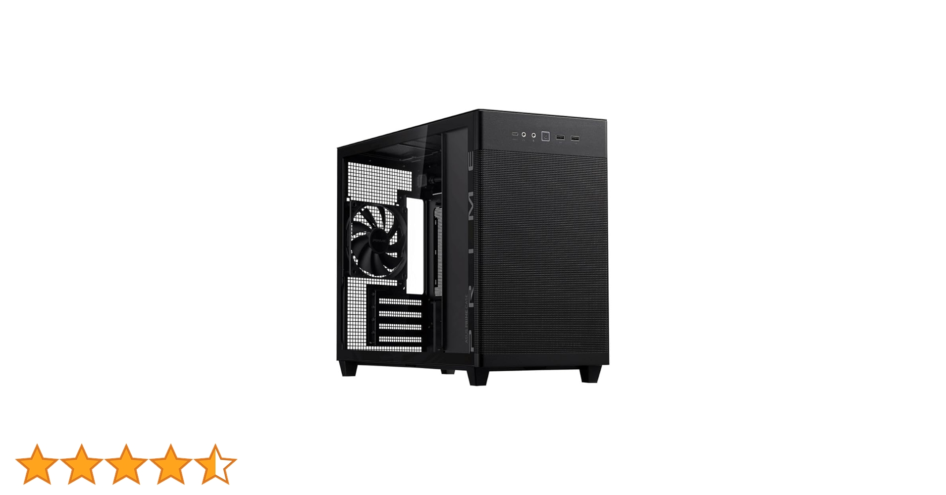 Amazon | ASUS AP201 PRIME CASE TG 強化ガラス ミドルタワー micro